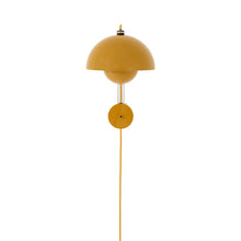 Load image into Gallery viewer, Flowerpot VP8 Wall Light in Mustard.
