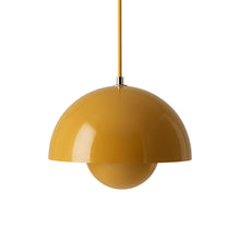 Load image into Gallery viewer, Flowerpot VP Pendant Light in Mustard (9.1-Inch).
