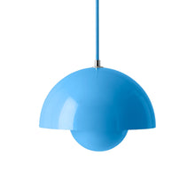 Load image into Gallery viewer, Flowerpot VP Pendant Light in Swim Blue (9.1-Inch).
