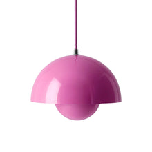 Load image into Gallery viewer, Flowerpot VP Pendant Light in Tangy Pink (9.1-Inch).
