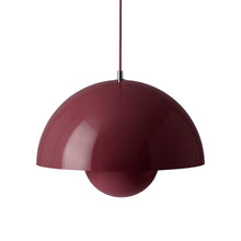 Load image into Gallery viewer, Flowerpot VP Pendant Light in Dark Plum (14.6-Inch).
