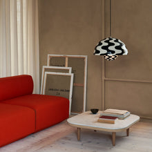 Load image into Gallery viewer, Flowerpot VP Pendant Light in living room.
