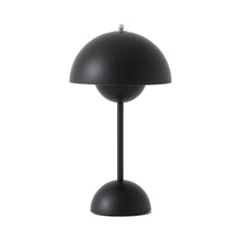 Load image into Gallery viewer, Flowerpot VP9 Portable Table Lamp in Matt Black.
