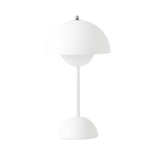 Load image into Gallery viewer, Flowerpot VP9 Portable Table Lamp in Matt White.
