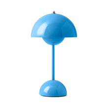 Load image into Gallery viewer, Flowerpot VP9 Portable Table Lamp in Swim Blue.
