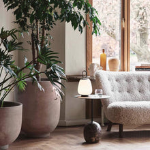 Load image into Gallery viewer, Lucca SC51 LED Table Lamp in living room.
