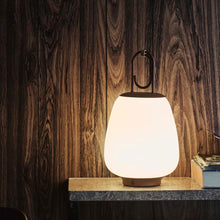 Load image into Gallery viewer, Lucca SC51 LED Table Lamp in living room.
