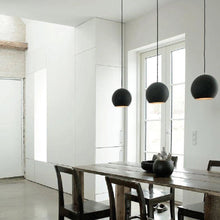 Load image into Gallery viewer, Topan VP6 Pendant Light in dining room.
