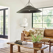 Load image into Gallery viewer, Arcane Pendant Light in living room.
