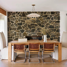 Load image into Gallery viewer, Archive Chandelier in dining room.

