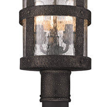 Load image into Gallery viewer, Barbosa Outdoor Post Light in Detail.
