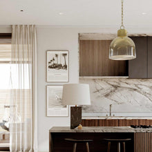 Load image into Gallery viewer, Beryl Pendant Light in kitchen.
