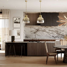 Load image into Gallery viewer, Beryl Pendant Light in kitchen.
