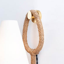 Load image into Gallery viewer, Deaver Plug-in Wall Light in Detail.
