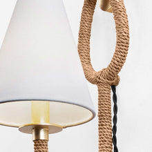 Load image into Gallery viewer, Deaver Plug-in Wall Light in Detail.
