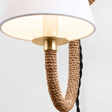 Load image into Gallery viewer, Deaver Plug-in Wall Light in Detail.
