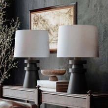 Load image into Gallery viewer, Grover Table Lamp in living room.
