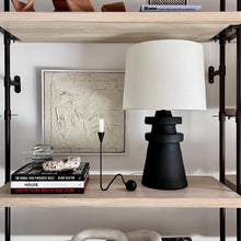 Load image into Gallery viewer, Grover Table Lamp in living room.
