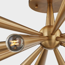 Load image into Gallery viewer, Keanu Semi Flush Mount Ceiling Light in Detail.
