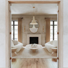 Load image into Gallery viewer, Keanu Wall Light in living room.
