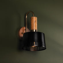 Load image into Gallery viewer, Memphis Wall Light in Detail.
