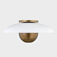 Load image into Gallery viewer, Noah LED Flush Mount Ceiling Light in Detail.

