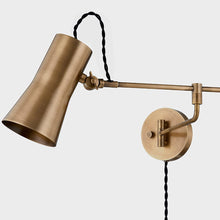 Load image into Gallery viewer, Novel Plug-in Wall Light in Detail.
