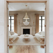 Load image into Gallery viewer, Radcliff Pendant Light in living room.
