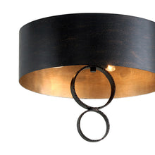 Load image into Gallery viewer, Rivington Semi Flush Mount Ceiling Light in Detail.
