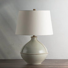 Load image into Gallery viewer, Salvage Table Lamp in Detail.
