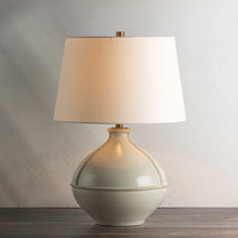 Load image into Gallery viewer, Salvage Table Lamp in Detail.
