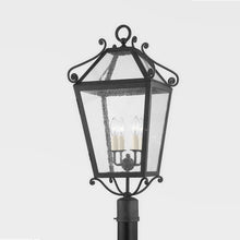 Load image into Gallery viewer, Santa Barbara County Outdoor Post Light in Detail.
