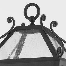 Load image into Gallery viewer, Santa Barbara County Outdoor Post Light in Detail.
