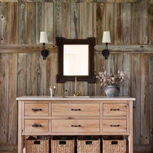 Load image into Gallery viewer, Valor Wall Light in bathroom.
