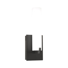 Load image into Gallery viewer, Tube LED Bath Wall Light in Coal.
