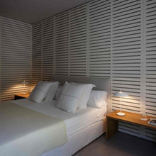 Load image into Gallery viewer, Mayfair LED Table Lamp in bedroom.
