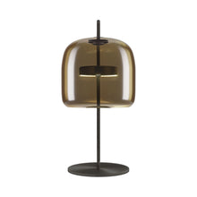 Load image into Gallery viewer, Jube LED Table Lamp in Burned Earth Transparent/Matt Black(Medium).
