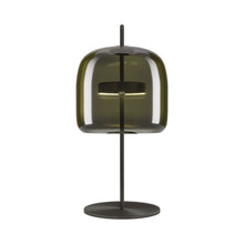 Load image into Gallery viewer, Jube LED Table Lamp in Old Green Transparent/Matt Black(Medium).
