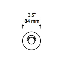 Load image into Gallery viewer, Entra CL 3-Inch LED Adjustable Trim/Module - line drawing.
