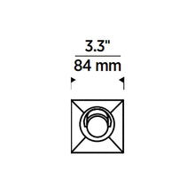 Load image into Gallery viewer, Entra CL 3-Inch LED Adjustable Trim/Module - line drawing.
