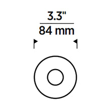 Load image into Gallery viewer, Entra CL 3-Inch LED Downlight Trim/Module - line drawing.
