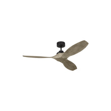 Load image into Gallery viewer, Collins Outdoor Ceiling Fan in Aged Pewter / Light Grey Weathered Oak (52-Inch).
