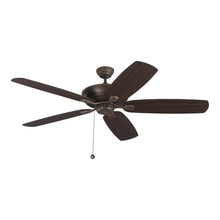 Load image into Gallery viewer, Colony Ceiling Fan in Roman Bronze/Bronze / Without Light (60-Inch).
