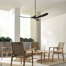 Load image into Gallery viewer, Maverick Coastal Outdoor Ceiling Fan in Outside Area.
