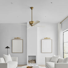 Load image into Gallery viewer, Subway Outdoor Ceiling Fan in living room.
