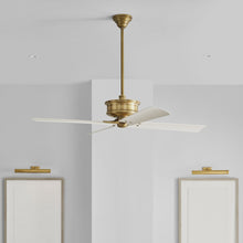 Load image into Gallery viewer, Subway Outdoor Ceiling Fan in living room.
