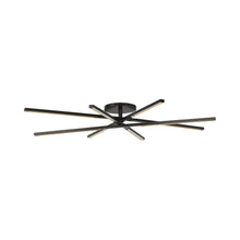 Load image into Gallery viewer, Cityscape LED Flush Mount Ceiling Light in Bronze (Grande).
