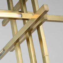Load image into Gallery viewer, Cityscape LED Pendant Light in Detail.
