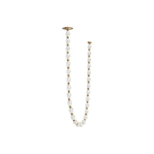 Load image into Gallery viewer, Collier LED Chandelier in Hand Rubbed Antique Brass/Crystal (89.7-Inch).
