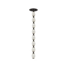 Load image into Gallery viewer, Collier LED Pendant Light in Bronze/Crystal (26.2-Inch).
